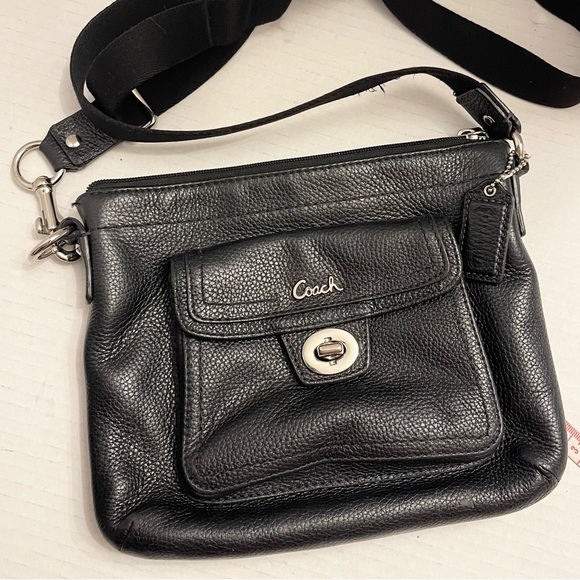 Coach Bags Coach Black Leather Cross Body Bag Poshmark